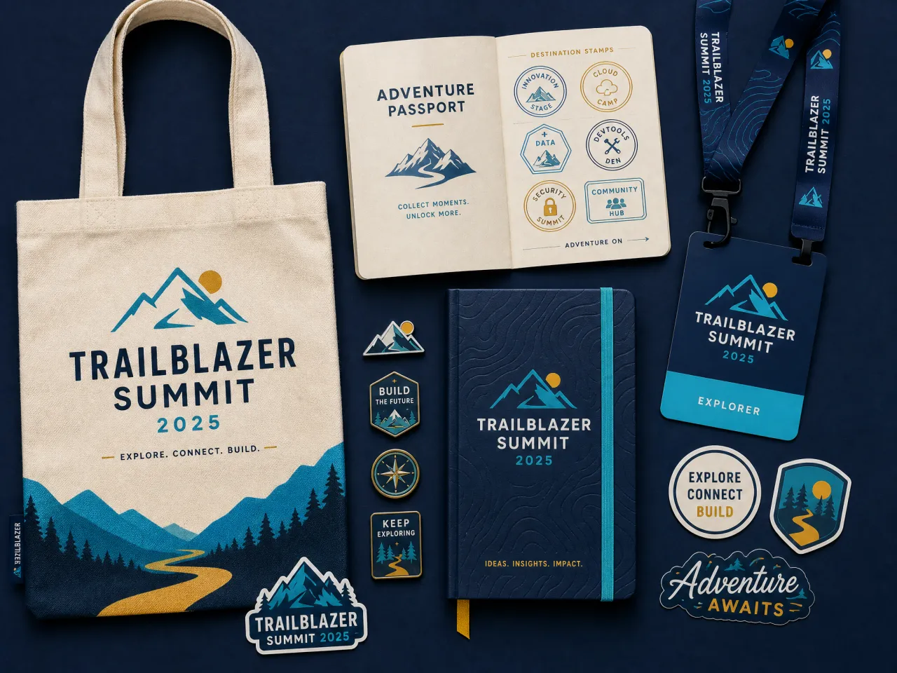 Kit promocional del Latitude Experience Pass: tote bag y pasaporte de aventura DJI
